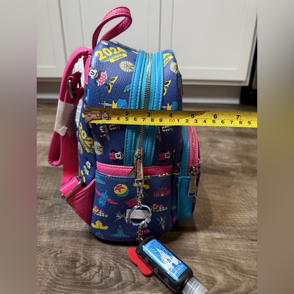 Walt Disney World 2024 - Mickey Mouse and Friends Loungefly Mini Backpack – New! main image 8